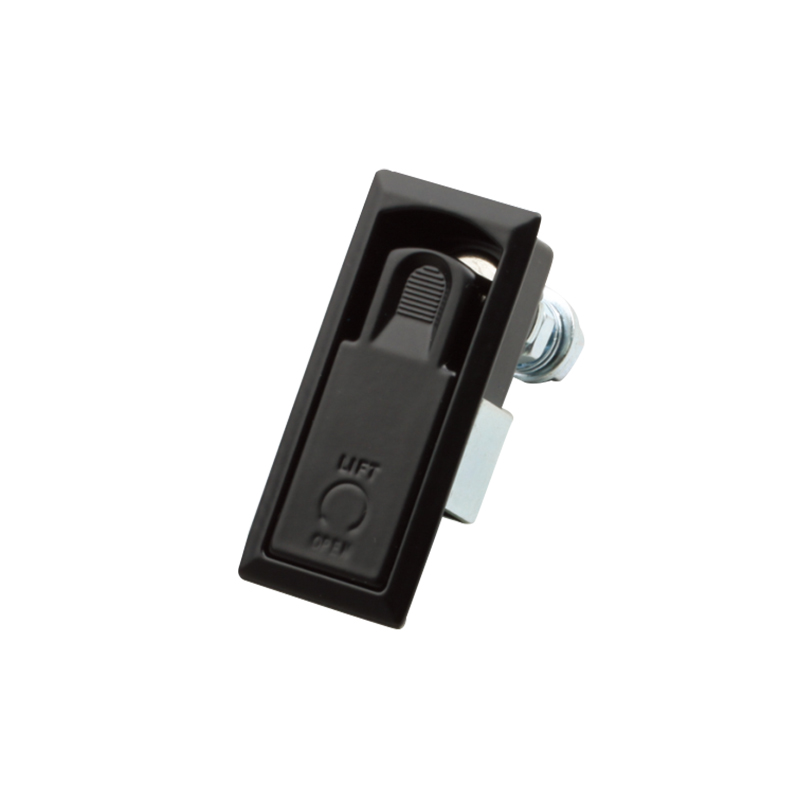 MS726-3 Lakovaná čierna základňa kompresné zámky skrinky s rukoväťou