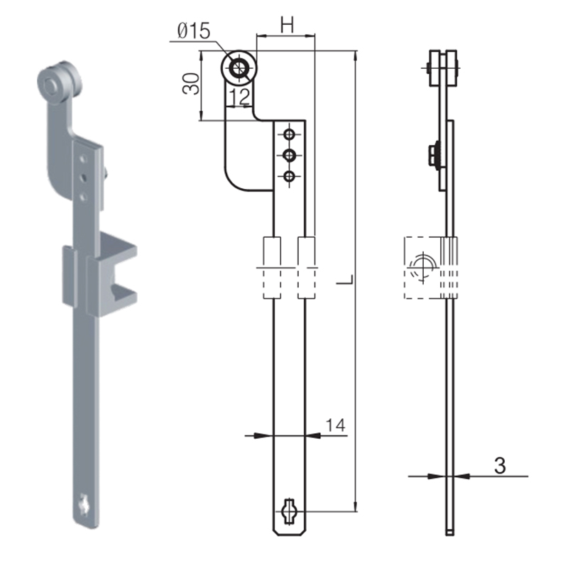 LG006-2 Viacmodelové príslušenstvo ojnice